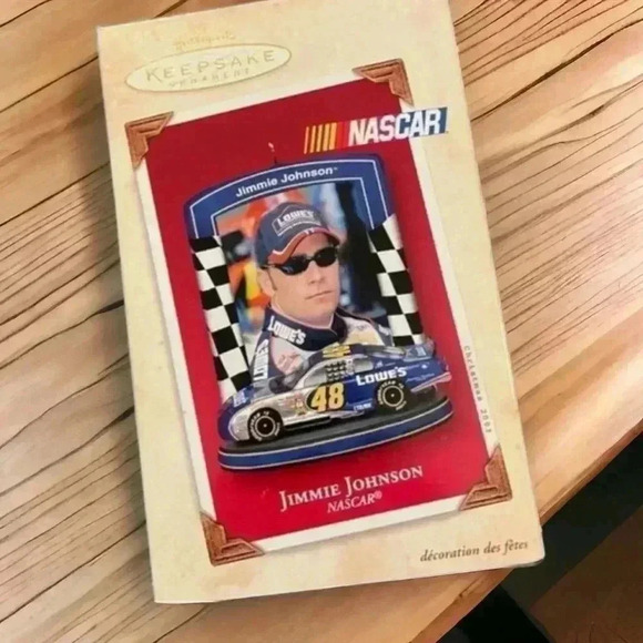 Hallmark Keepsake Ornament Jimmie Johnson 2003 New in Box Includes Memory Card - Picture 1 of 4